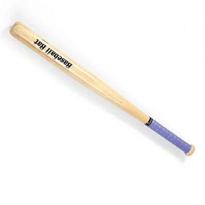 Batte de baseball en bois (grip violet)