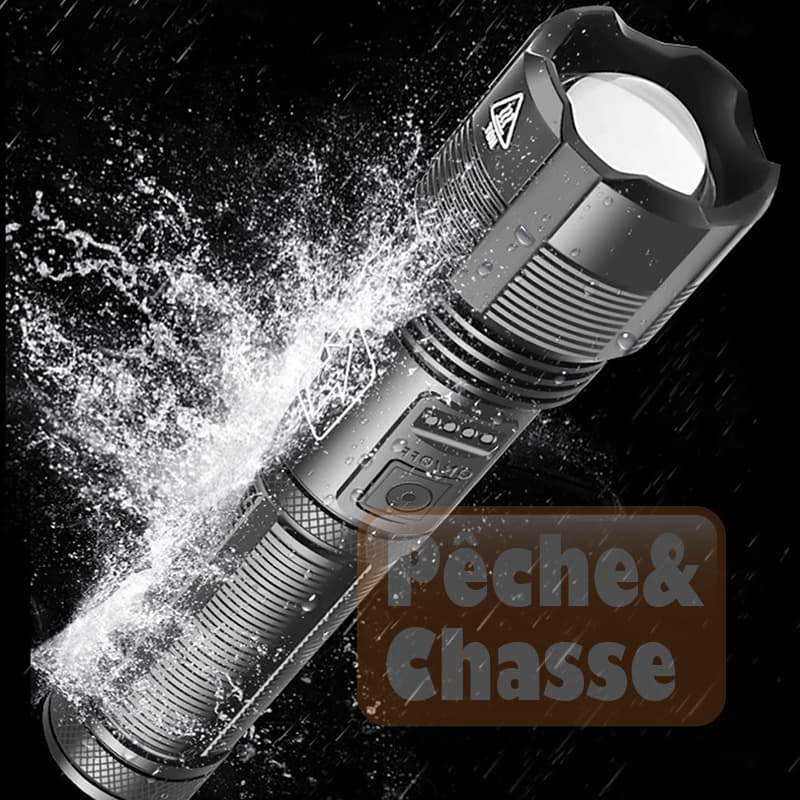 🔦 Phare-X Pro : Lampe torche LED ultra-puissante, compacte et zoomable pour tactique et outdoor – Image 3